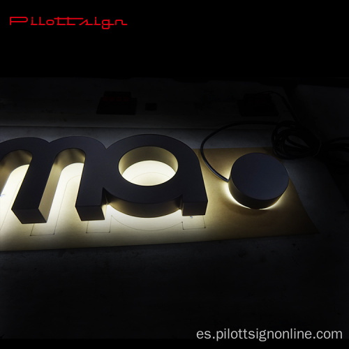 Marco de aluminio impermeable de alta calidad LED LED publicitaria LED